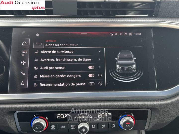 Audi Q3 45 TFSIe 245 ch S tronic 6 S line - 33