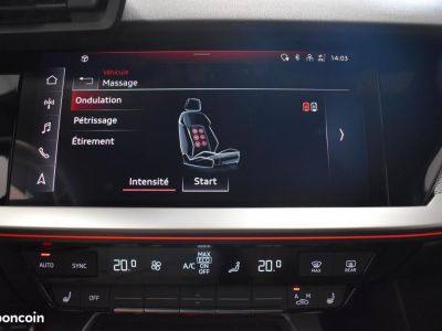 Audi A3 Sportback 40 TFSI E 204ch SIEGES MASSANTS S-LINE MATRIX LED BVA SUIVI GARANTIE 6 à 60   - 16