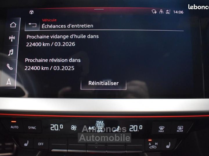 Audi A3 Sportback 40 TFSI E 204ch SIEGES MASSANTS S-LINE MATRIX LED BVA SUIVI GARANTIE 6 à 60 - 17