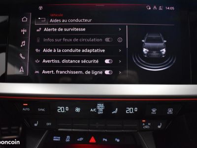 Audi A3 Sportback 40 TFSI E 204ch SIEGES MASSANTS S-LINE MATRIX LED BVA SUIVI GARANTIE 6 à 60   - 19