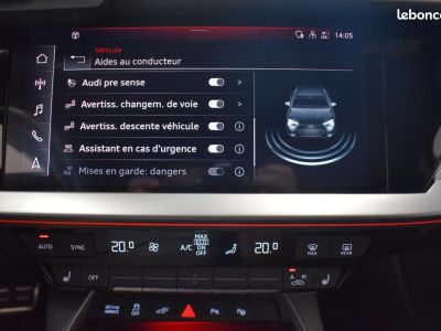 Audi A3 Sportback 40 TFSI E 204ch SIEGES MASSANTS S-LINE MATRIX LED BVA SUIVI GARANTIE 6 à 60   - 20