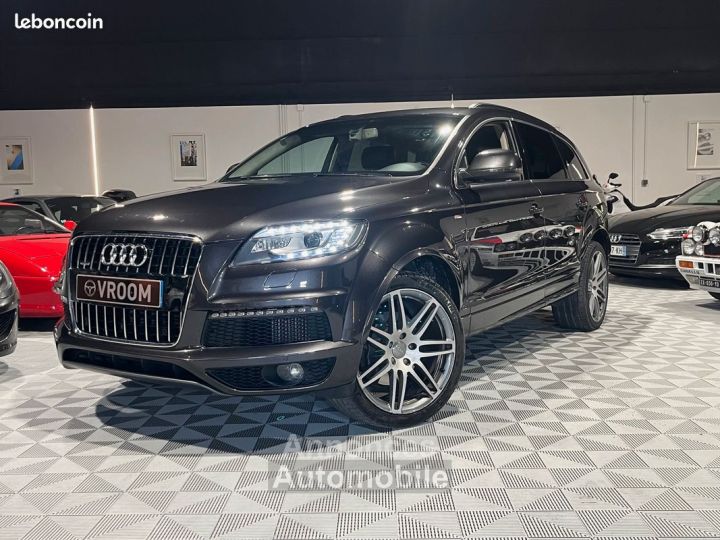 Audi Q7 42 V8 TDI 340ch FAP S line quattro Tiptronic 7 places Attelage - 1