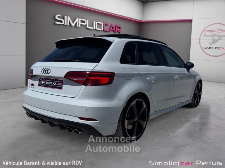 Audi S3 SPORTBACK 20 TFSI 310 S tronic 7 Quattro TOIT OUVRANT GPS SIEGE CHAUFFANT - 7