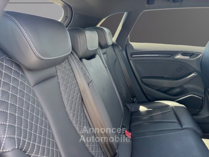 Audi S3 SPORTBACK 20 TFSI 310 S tronic 7 Quattro TOIT OUVRANT GPS SIEGE CHAUFFANT - 10