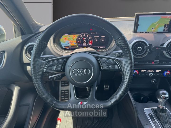 Audi S3 SPORTBACK 20 TFSI 310 S tronic 7 Quattro TOIT OUVRANT GPS SIEGE CHAUFFANT - 14