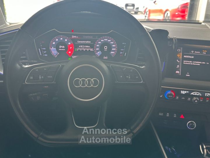 Audi A1 Sportback S Line 200 ch 40 TFSI S Tronic 6 - Méplat - Sièges chauffants - Feux LED - Apple CarPlay - 13