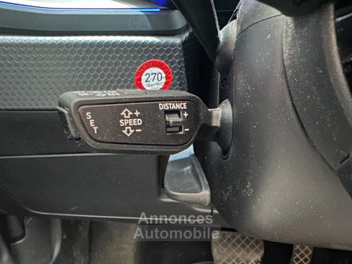 Audi A1 Sportback S Line 200 ch 40 TFSI S Tronic 6 - Méplat - Sièges chauffants - Feux LED - Apple CarPlay - 16