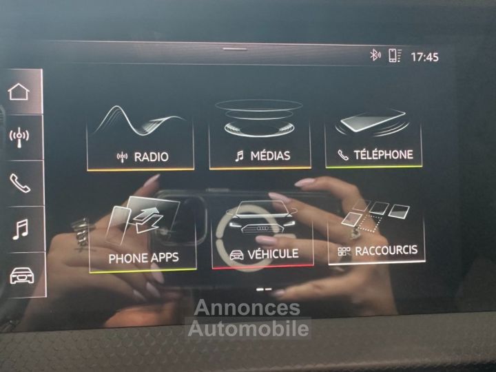 Audi A1 Sportback S Line 200 ch 40 TFSI S Tronic 6 - Méplat - Sièges chauffants - Feux LED - Apple CarPlay - 20