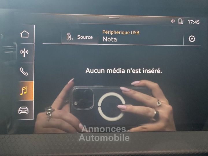 Audi A1 Sportback S Line 200 ch 40 TFSI S Tronic 6 - Méplat - Sièges chauffants - Feux LED - Apple CarPlay - 22
