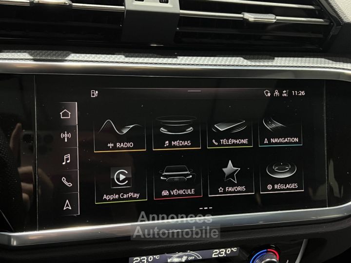 Audi Q3 Sportback 45 TFSIe  245 ch S tronic 6 S line - 35
