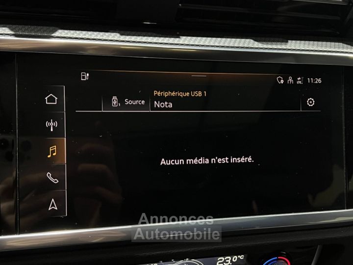 Audi Q3 Sportback 45 TFSIe  245 ch S tronic 6 S line - 37