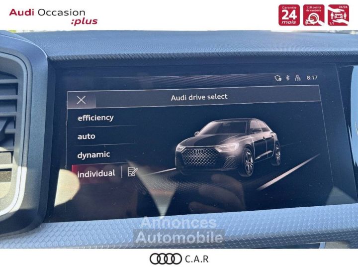 Audi A1 Sportback 30 TFSI 116 ch S tronic 7 S Line - 17