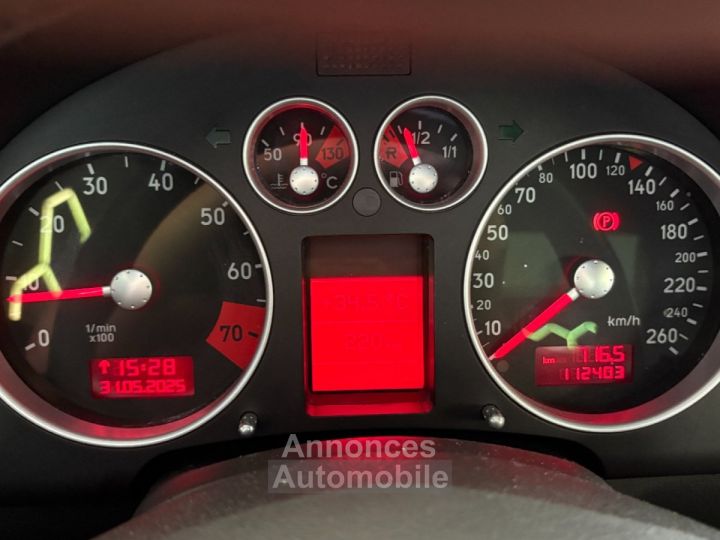 Audi TT 225 ch 18T Quattro - Son BOSE - Clim Auto - Sièges chauffants - 12