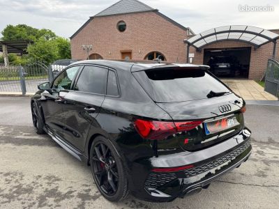 Audi RS3 sportback immatriculation francaise pas de malus 20500 kms premiere main toit ouvrant matrix rs design plus rouge hayon camera etat parfait garantie   - 2