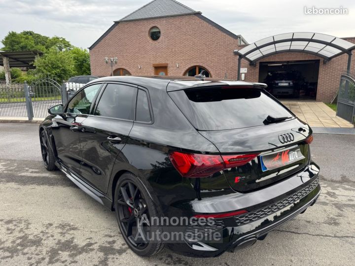 Audi RS3 sportback immatriculation francaise pas de malus 20500 kms premiere main toit ouvrant matrix rs design plus rouge hayon camera etat parfait garantie - 2