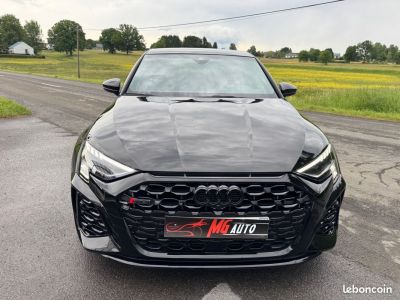 Audi RS3 sportback immatriculation francaise pas de malus 20500 kms premiere main toit ouvrant matrix rs design plus rouge hayon camera etat parfait garantie   - 3