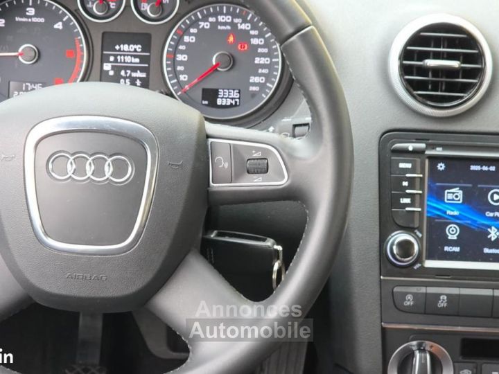 Audi A3 Sportback 20 TDI 140 AMBIENTE GARANTIE 6 MOIS - 18