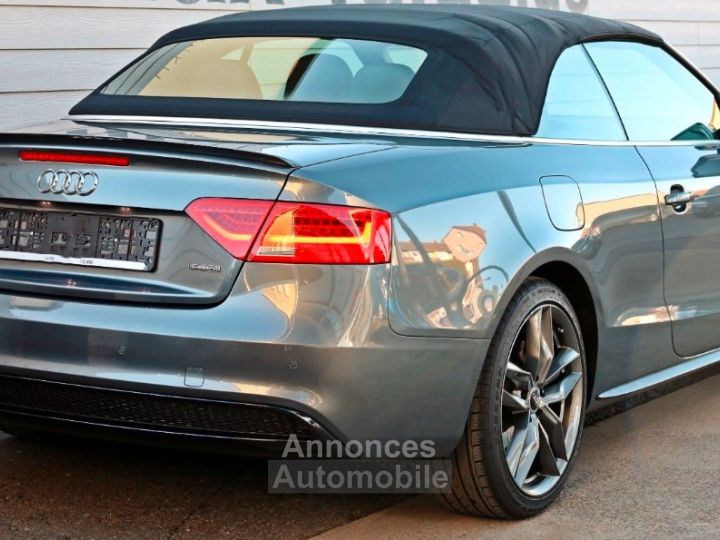 Audi A5 II CABRIOLET 30 TDI 218 S LINE QUATTRO S TRONIC *GARANTIE 12 MOIS* - 9