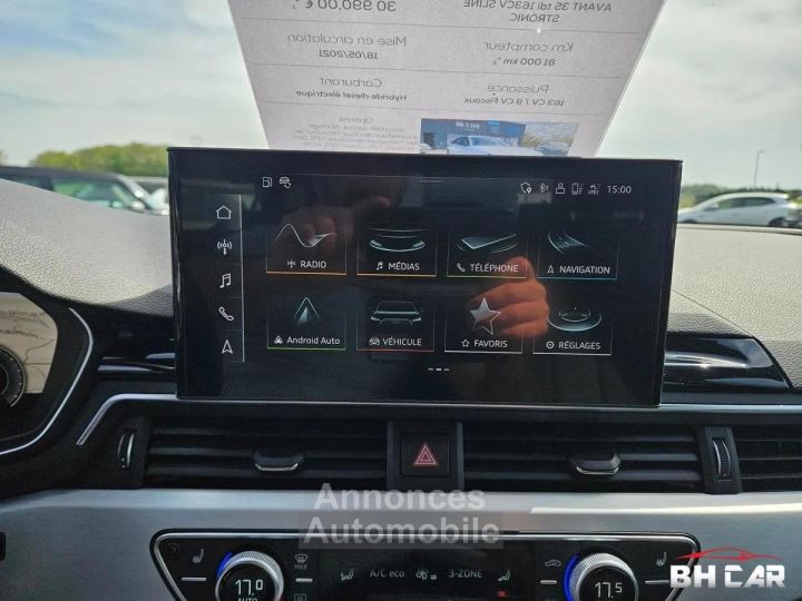 Audi A4 Avant 20 35 tdi 163 s-line s-tronic bva - 16