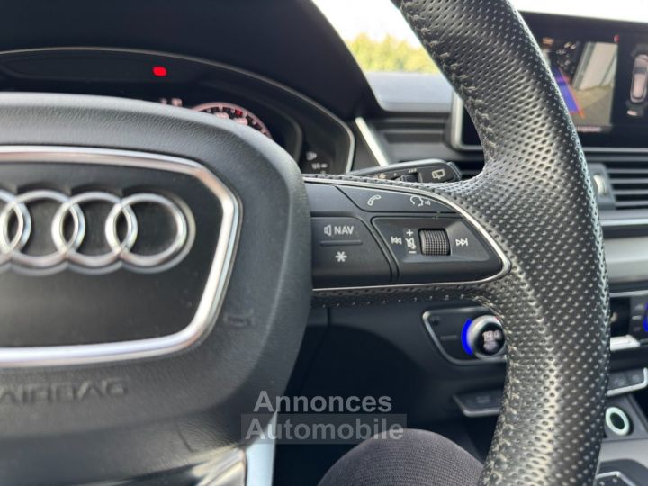 Audi Q5 286ch S LINE - CAM - RADAR AV/AR - 18