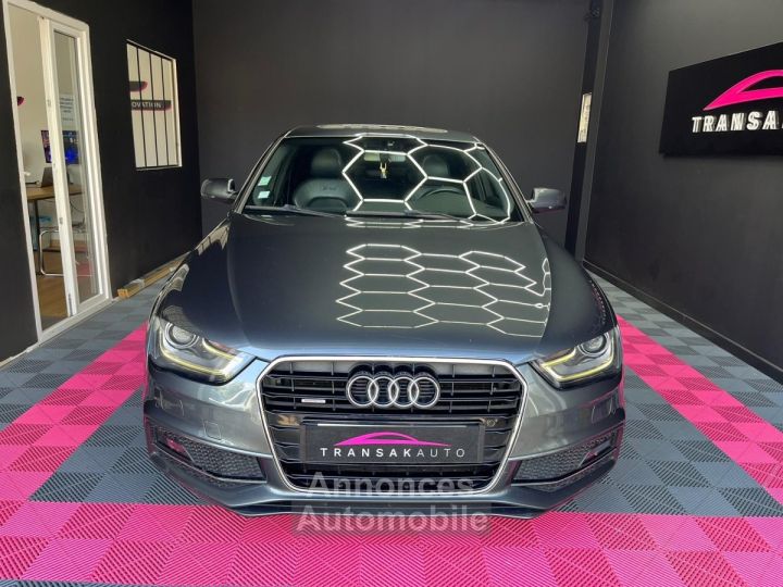 Audi A4 2L TDI 190 DPF Clean Diesel Quattro S Line S Tronic A SIEGES ELEC CHAUFFANT /TOIT OUVRANT/PALETTES/CAMERA/KEYLESS / JANTES 19 - 2