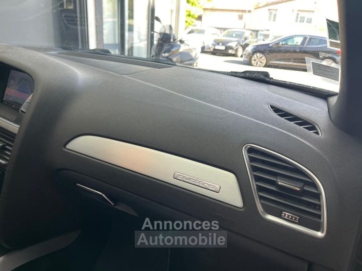 Audi A4 2L TDI 190 DPF Clean Diesel Quattro S Line S Tronic A SIEGES ELEC CHAUFFANT /TOIT OUVRANT/PALETTES/CAMERA/KEYLESS / JANTES 19 - 9