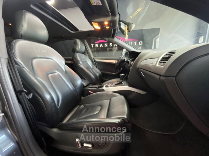 Audi A4 2L TDI 190 DPF Clean Diesel Quattro S Line S Tronic A SIEGES ELEC CHAUFFANT /TOIT OUVRANT/PALETTES/CAMERA/KEYLESS / JANTES 19 - 12