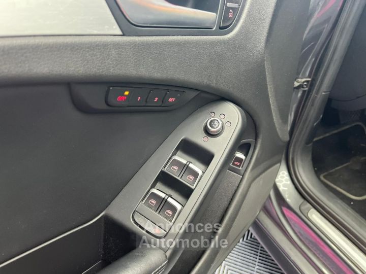 Audi A4 2L TDI 190 DPF Clean Diesel Quattro S Line S Tronic A SIEGES ELEC CHAUFFANT /TOIT OUVRANT/PALETTES/CAMERA/KEYLESS / JANTES 19 - 14