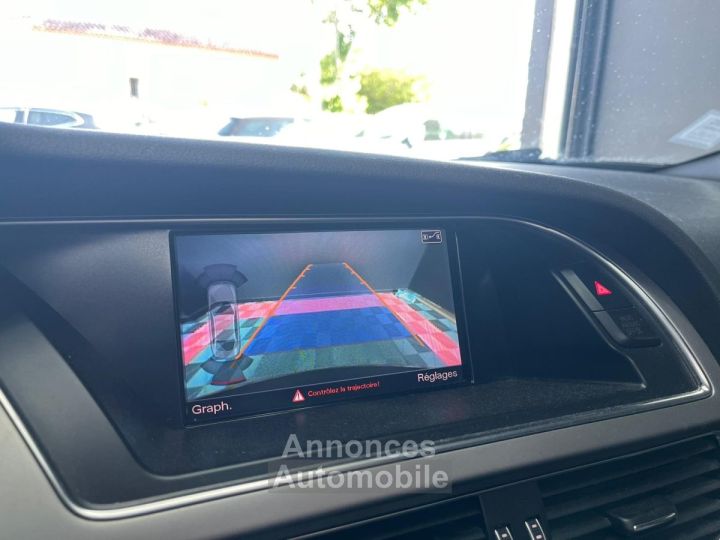 Audi A4 2L TDI 190 DPF Clean Diesel Quattro S Line S Tronic A SIEGES ELEC CHAUFFANT /TOIT OUVRANT/PALETTES/CAMERA/KEYLESS / JANTES 19 - 22