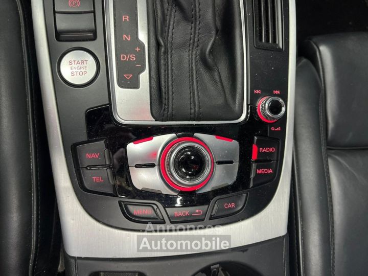Audi A4 2L TDI 190 DPF Clean Diesel Quattro S Line S Tronic A SIEGES ELEC CHAUFFANT /TOIT OUVRANT/PALETTES/CAMERA/KEYLESS / JANTES 19 - 33