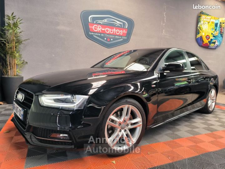 Audi A4 18 Tfsi 120cv S-line 73000kms certifiés 2 eme main Cuir sièges chauffants Révisée et Garantie 12 mois - 1