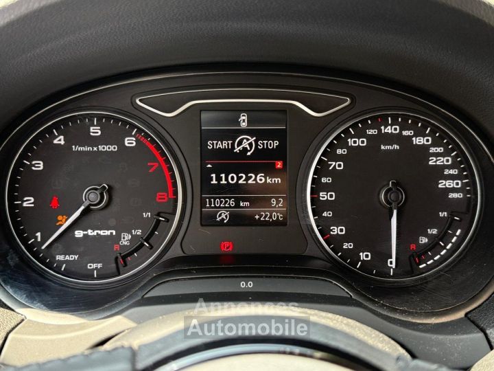 Audi A3 SPORTBACK G-TRON (Gaz naturel) S Line - 25