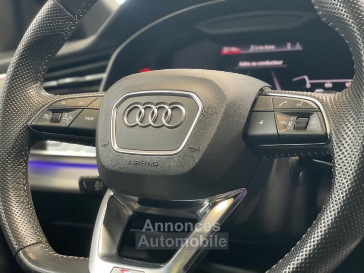 Audi Q8 50 30 TDi 286CV TIPTRONIC 8 QUATTRO S-LINE - ATTELAGE/SIEGES CHAUFFANTS/TO - 20