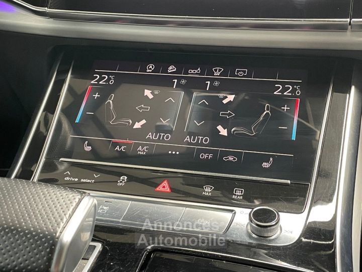 Audi Q8 50 30 TDi 286CV TIPTRONIC 8 QUATTRO S-LINE - ATTELAGE/SIEGES CHAUFFANTS/TO - 23