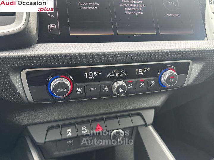 Audi A1 Sportback 30 TFSI 110 ch S tronic 7 Advanced 2 - 26