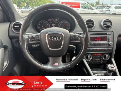 Audi S3 20 TFSI 265 CV QUATTRO / SAN REMO / TOIT OUVRANT / XENON / AVEC CUIR CHAUFFANT   - 16