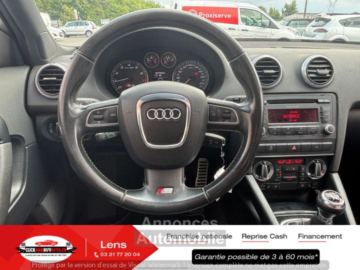 Audi S3 20 TFSI 265 CV QUATTRO / SAN REMO / TOIT OUVRANT / XENON / AVEC CUIR CHAUFFANT - 16
