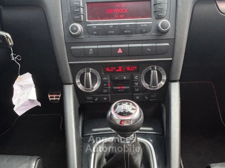 Audi S3 20 TFSI 265 CV QUATTRO / SAN REMO / TOIT OUVRANT / XENON / AVEC CUIR CHAUFFANT - 17