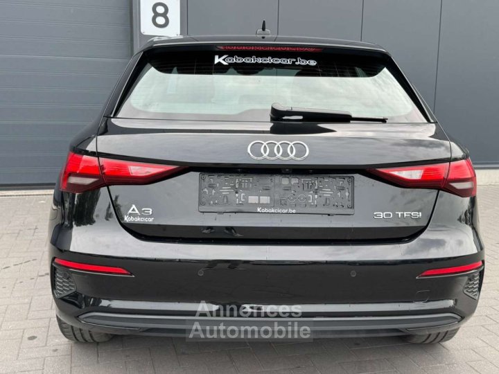 Audi A3 Sportback 30 TFSI S tronic --Hybride--Cam&eacute;ra - 5