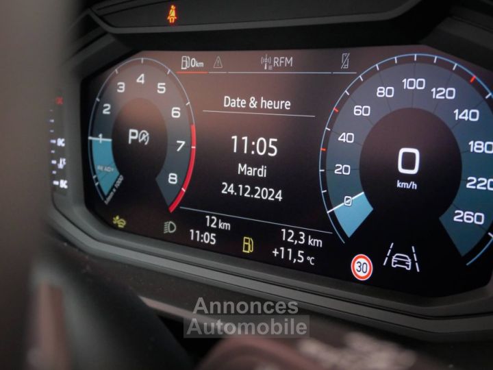 Audi A1 SB NEW SPORTBACK 30 TFSI (10 116CH) S TRONIC 7 FINITION ADVANCED - 9
