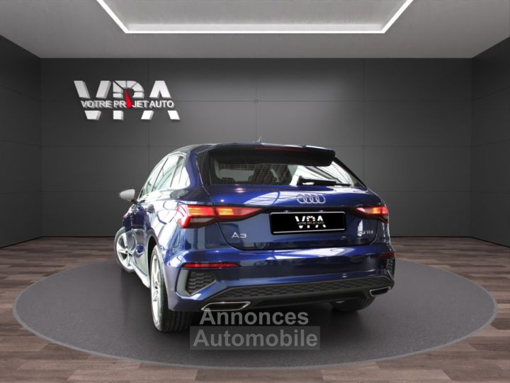 Audi A3  Sportback · 30 TDI 116ch · S tronic · S line · Virtual Cockpit · CarPlay · LED - 4