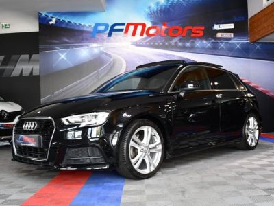 Audi A3 Sportback S-Line 40 TFSI 190 S-Tronic GPS Virtual Régulateur Cuir TO Drive JA 18   - 4
