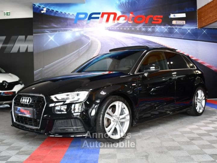 Audi A3 Sportback S-Line 40 TFSI 190 S-Tronic GPS Virtual Régulateur Cuir TO Drive JA 18 - 5