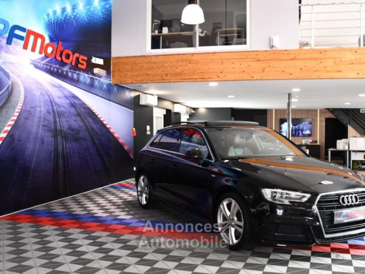 Audi A3 Sportback S-Line 40 TFSI 190 S-Tronic GPS Virtual Régulateur Cuir TO Drive JA 18 - 8