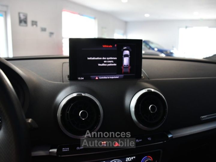 Audi A3 Sportback S-Line 40 TFSI 190 S-Tronic GPS Virtual Régulateur Cuir TO Drive JA 18 - 24