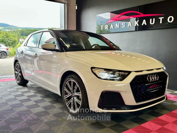 Audi A1 Sportback 25 TFSI 10 95 ch BVM5 - Suivi - 1ere main - Finition Advanced - Apple CarPlay - 7