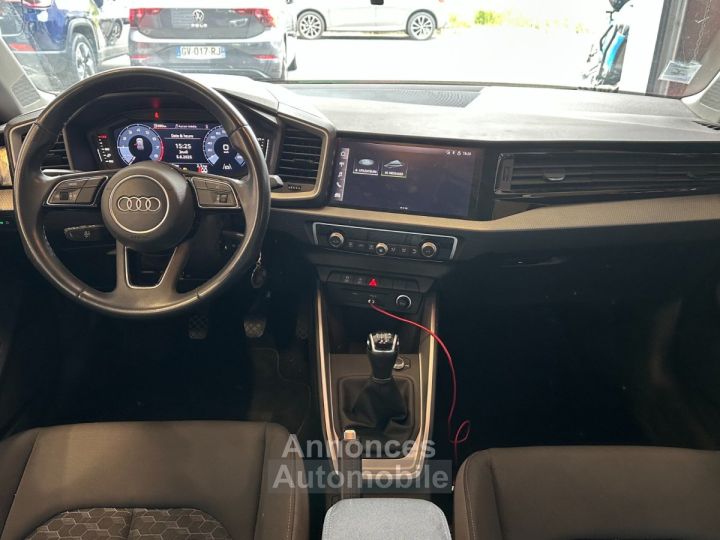 Audi A1 Sportback 25 TFSI 10 95 ch BVM5 - Suivi - 1ere main - Finition Advanced - Apple CarPlay - 11