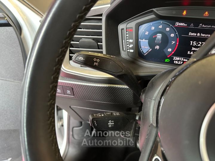 Audi A1 Sportback 25 TFSI 10 95 ch BVM5 - Suivi - 1ere main - Finition Advanced - Apple CarPlay - 17
