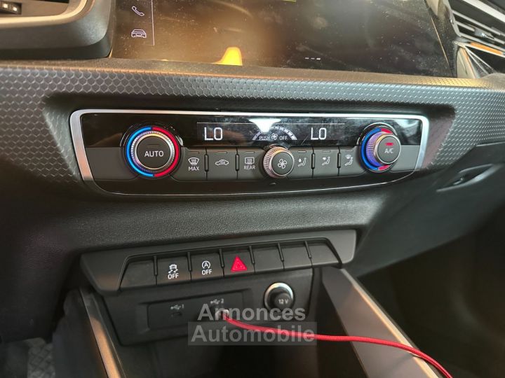 Audi A1 Sportback 25 TFSI 10 95 ch BVM5 - Suivi - 1ere main - Finition Advanced - Apple CarPlay - 18