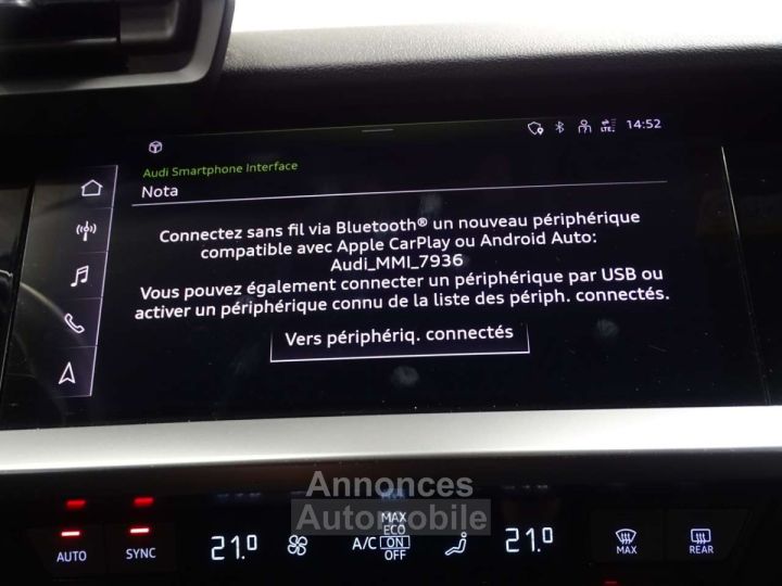 Audi A3 Sportback 30TFSi Advanced LED-CRUISE-NAVI-VIRTUAL - 12